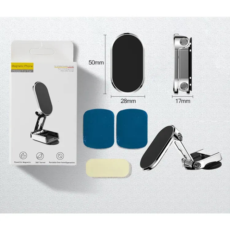 Magnetic Car Phone Holder – 360° Adjustable Stand