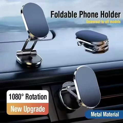 Magnetic Car Phone Holder – 360° Adjustable Stand