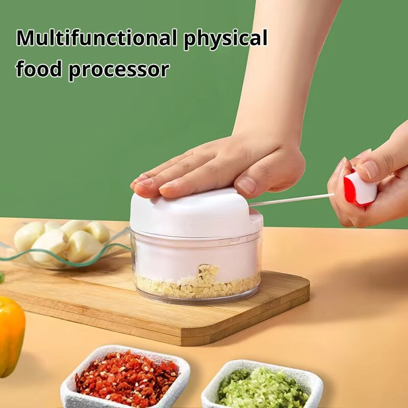 Mini Manual Food Chopper – Fast & Easy Cutting