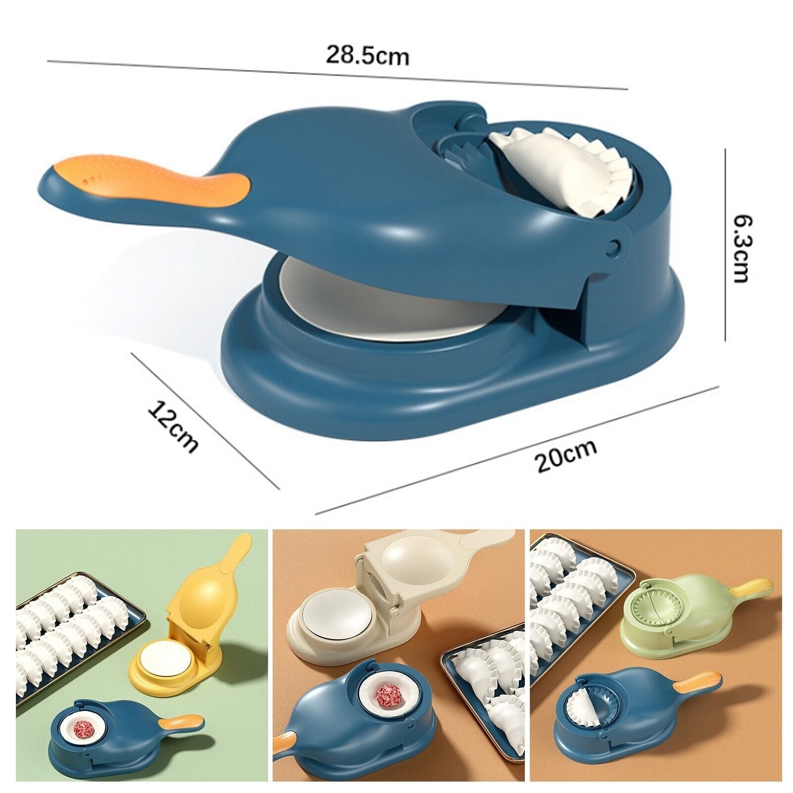 2-in-1 Dumpling Maker – Easy Dough Press Tool