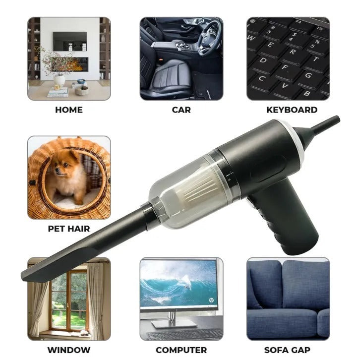 3-in-1 Wireless Vacuum Cleaner – Powerful Handheld Cleaning