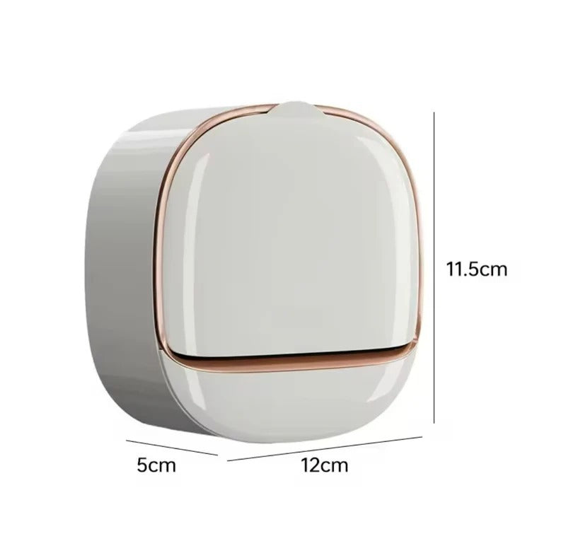Wall Mounted Soap Holder – Waterproof Drain Tray Design