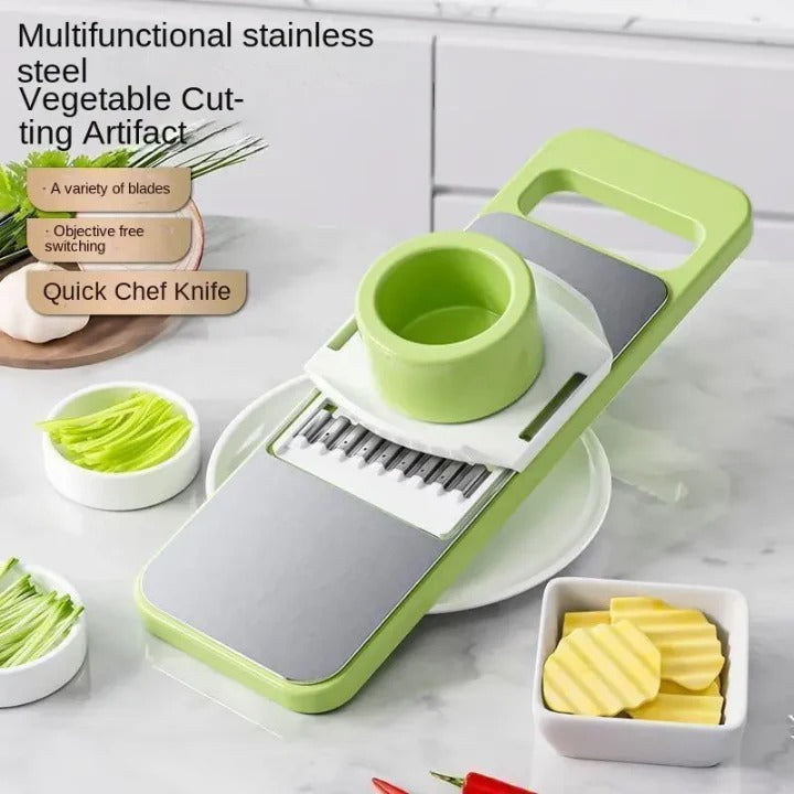 5-in-1 Vegetable Cutter – Fast & Easy Slicing Tool